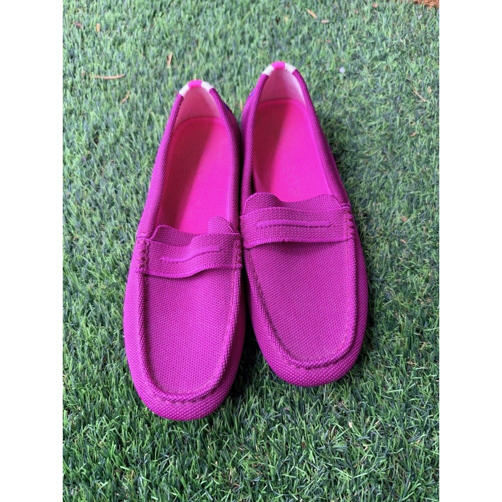 Rothy's Size 8 Berry Pre-Owned Loafer Shoes- Ladies - Picture 3 of 10